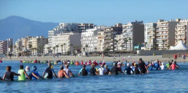 Canet Plage Appartement Vue Laterale Mer, 1 Chambre , Wifi, Climatisation, Parking Securise Couvert מראה חיצוני תמונה