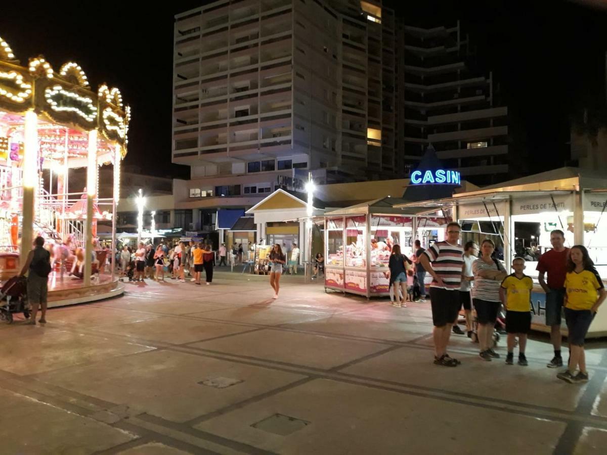 Canet Plage Appartement Vue Laterale Mer, 1 Chambre , Wifi, Climatisation, Parking Securise Couvert מראה חיצוני תמונה